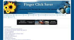 Desktop Screenshot of fingerclicksaver.com